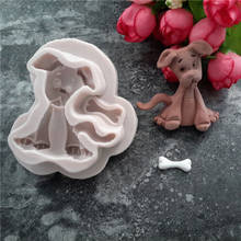 DIY 3D Dog Shape Food Grade Silicone Cake Decorating Mold Tool Soap Sugar Chocolate Cake Molds Fondant Decoration Bakeware Tools 2024 - buy cheap