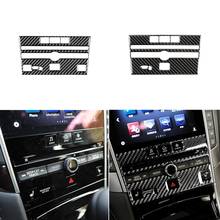 For Infiniti Q50 Q60 carbon fiber interior console CD panel decorative stickers car modification accessories 2024 - buy cheap