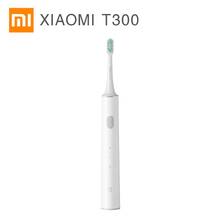 XIAOMI MIJIA T300 электрическая зубная щетка отбеливание зубов Вибратор Беспроводная умная ультразвуковая зубная щетка для полости рта ультразвуковой гигиенический очиститель 2024 - купить недорого