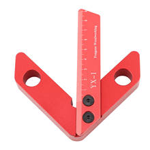 Small Center Finder Woodworking Carpenter Gauge Square 45/90 Degree Right Angle Scriber Measurement Layout Tool 2024 - buy cheap