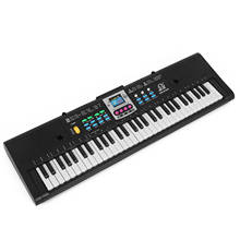 61 Keys Digital Music Electronic Keyboard Kids Multifunctional Electric Piano Keyboard for Piano Student and Microphone Function 2024 - buy cheap