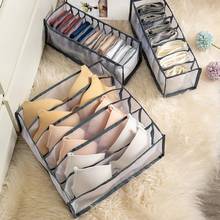 Underwear Storage Box with Compartments Socks Bra Clothes Organizer Bedroom Drawers Divider Box Storage Cabinet Drawer Divider 2024 - buy cheap