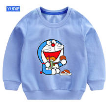 New sweatshirts for boy little girls sweatshirts 2021 Autumn toddler boy sweatshirts Pullover Animals hoodie baby kids 3T 4t 2024 - buy cheap