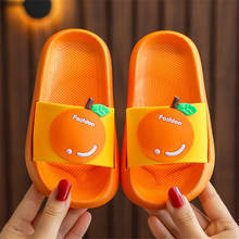 Zapatillas antideslizantes para niños y niñas, zapatos bonitos de fruta para el hogar y el baño, sandalias de verano, novedad de 2021 2024 - compra barato