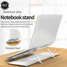 Laptop Stand Adjustable Aluminum Laptop Riser Foldable Holder Portable Ergonomic Notebook to 17 inch for MacBook Air Pro Bracket 2024 - buy cheap