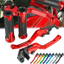 200 NS Motorcycle CNC Adjustable Brake Clutch Levers 7/8'' Handlebar Handle Grips Accessories FOR Bajaj PulsaR 200 NS AllYeaRs 2024 - buy cheap