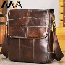 MVA Men's Genuine Leather Bag for Men Vintage Shoulder Bags Male Messenger Bag Man Leather Ipad Flap Mens Bags Small Casual 1121 2024 - buy cheap
