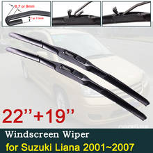 Escovas de limpeza de para-brisa dianteiro para suzuki liana 2001 ~ 2007, acessórios para automóveis sedan, hatchback, 2002, 2003, 2004, 2005 2024 - compre barato