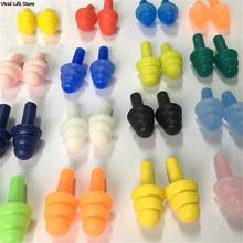 10 pairs Waterproof Swimming Silicone Swim Earplugs for Adult Swimmers Children Diving Soft Anti-Noise Ear Plug 2024 - buy cheap