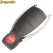 Jingyuqin-carcasa para mando a distancia de coche, carcasa para MERCEDES BENZ C E R S CL GL SL CLK SLK W203, soporte para batería, abrazadera, caja de botón 3/4 2024 - compra barato