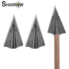24pcs 90 Grains Archery Arrowhead Iron Arrow Points Thickness 1.7mm Broadheads for Bow and Arrow Shooting Hunting Accessories 2024 - buy cheap