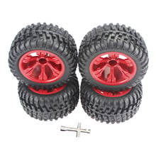 4 Pc 110mm Dia. Plastic Tires for Wltoys 12428 144001 124018 124019 1/12 2024 - buy cheap