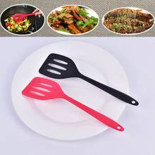 1Pcs Food Grade Kitchen Utensils Baking Tools Drain Shovel Leaking All-inclusive Handle Integrated Silicone Leak Shovel BBQ Tool 2024 - buy cheap