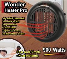 900w Mini Portable electric heater office heater warm fan home office wall practical Air radiator bathroom heater hottest fan 2024 - buy cheap