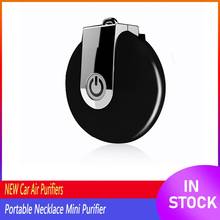 Portable Air Purifier Negative Ion Portable Necklace Mini Purifier Household for PM2.5 Formaldehyde Smoke Car Electronics 2024 - buy cheap