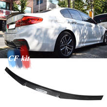 CF Kit Real Carbon Fiber  Spoiler Wing For BMW 5 Series G30 G31 F90 Rear Trunk Car Styling 2024 - buy cheap