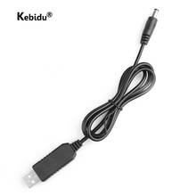 Cable de refuerzo de potencia USB, adaptador de Cable de cc 5V a CC 9V/12V, módulo de aumento, enchufe de 2,1x5,5mm 2024 - compra barato