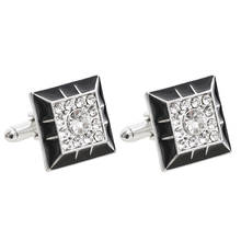 Gemelos de cristal de lujo de moda 2 colores opción blanco Qurple alta calidad diseño de diamantes de imitación venta al por menor 2024 - compra barato