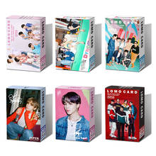 2020 K-POP Bangtan Boys Poster  Lomo Card New Album DYNAMITE Map of The Soul 7 PhotoCard Cards Wall Banner JUNG KOOK JIMIN SUGA 2024 - buy cheap