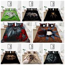 Juego de ropa de cama con estampado de araña, 2020 piezas/juego de funda nórdica, individual, doble, tamaño King, 2/3 2024 - compra barato