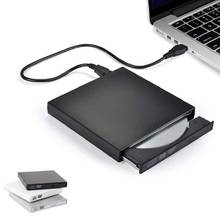 Reprodutor de hdd externo, usb 2.0, combo unidades ópticas com leitor e gravador de dvd/rw, cd, para laptops e computadores 2024 - compre barato