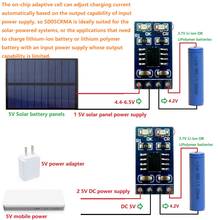 2x 1A 4.2V 3.7V Li-ion Li-Po Lithium Battery Multifunction Charger MPPT Solar Controller Module for Solar panel mobile power USB 2024 - buy cheap