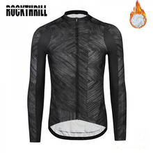 Winter Mens long sleeve thermal cycling jersey Pro DH MTB Outdoor camping Clothing Ropa Ciclismo Maillot warm Bike Shirt tops 2024 - buy cheap