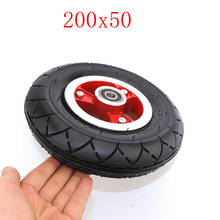 Neumático de alto rendimiento para patinete eléctrico, rueda con cubo de rueda de 8 pulgadas, 200x50, tubo interior, envío por rayos, 200x50 2024 - compra barato