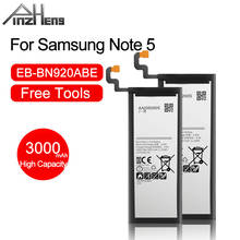 Pinzheng-bateria de 3000mah para samsung galaxy note 5, substituição de bateria de telefone celular, n9200, n920t, n920c, n920p 2024 - compre barato