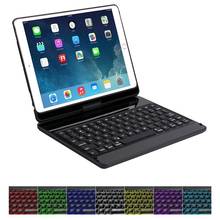 Jelly Comb Wireless Bluetooth Keyboard for iPad Pro 10.5 inch iPad Air 10.5 2019 360° degree Rotatable 7 Colors Backlit Keyboard 2024 - buy cheap