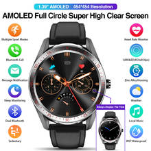 1.39inch AMOLED smart watch 454*454 screen Always display the time bluetooth call local music Weather smartwatch for men Android 2024 - buy cheap