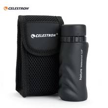 CELESTRON-Mini telescopio de prisma BAK4, Monocular portátil de alta definición, 10X25, impermeable, para caza y Camping 2024 - compra barato