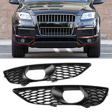 Protetor para faróis dianteiros de autos, grade para luz de neblina, parachoque dianteiro, para audi q7 4l 4l s line n/s 2006-2012 2024 - compre barato