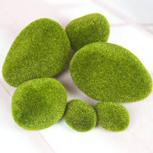 12pcs,Artificial Moss foam Stone,Ornaments for DIY Fairy Garden Micro Landscape Decoration Accessories,Wedding Home Garden decor 2024 - buy cheap