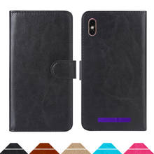 Luxury Wallet Case For Leagoo M12 PU Leather Retro Flip Cover Magnetic Fashion Cases Strap 2024 - buy cheap