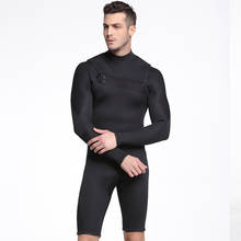 Zíper frontal mergulho wetsuit 3mm neoprene natação wetsuit surf protetor solar terno de corpo inteiro 2024 - compre barato