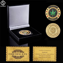 Gold Coin Lucky POT Committed Metal Poker Chip Casino Challenge Token Coin Collectible W/ Luxury Box For Table Decor 2024 - buy cheap