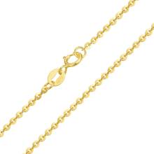 Pure 18k Yellow Gold Necklace Width 1mm/1.2mm/1.4mm/1.6mm/ 2mm O Link Chain Necklace  Stamped Au750 For Woman Gift 40cm-60cm 2024 - buy cheap