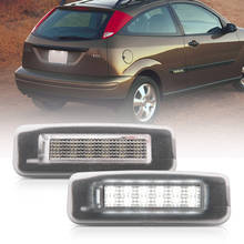 Luz de led para placa de identificação, 2 peças, ford focus mki 1998-2005 2024 - compre barato