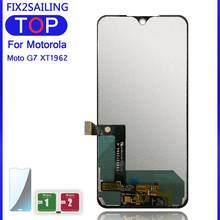 Lcds New For Moto G7 XT1962 LCD Screen Display 100% Test Touch Digitizer Screen glass Replacement For Motorola G7 2024 - buy cheap