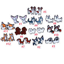 Милые серьги-шпилька в виде собаки бултерьера для женщин и девочек, модные серьги с животными из мультфильмов, 1 пара 2024 - купить недорого
