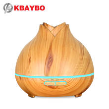 400ml Aroma Essential Oil Diffuser Ultrasonic Air Humidifier purifier with Wood Grain LED Lights for Office Home Bedroom 2024 - buy cheap