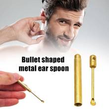 Gold Aluminum Snuff Spoon Sniffer Snorter  Pipe Shovel Keychain Ear Metal Tobacco Cleaning Cleaner Clean ear 2024 - buy cheap