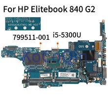 KoCoQin 799511-001 799511-601 Laptop motherboard For HP Elitebook 840 850 G2 Core SR23X I5-5300U Mainboard 6050A2637901-MB-A02 2024 - buy cheap