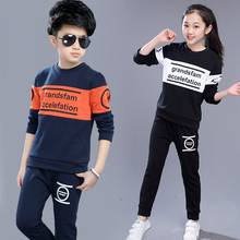 New Teen Children Clothes 3-13 Years Boys Costume Tracksuit Camouflage Tops Pants 2 Pcs Children Spring Outfits Set 2024 - buy cheap