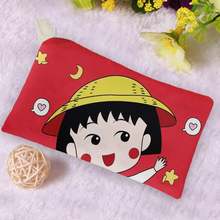 Figuras de Anime chi-bi Maruko, productos de dibujos animados, accesorios de Cosplay, bolsa de almacenamiento personalizada para bolígrafo de monedas, regalos, regalo Unisex 2024 - compra barato