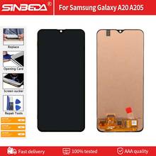 Sinbeda 6.4" For Samsung Galaxy A20 A205 SM-A205F A205FN LCD Display Touch Screen Digitizer For Samsung A20 A205 Display A205GN 2024 - buy cheap