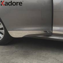 For Toyota Corolla sedan 2019 2020 2021 Carbon Fiber Side Door Trim Strip Molding Stream Panel Bumper Hoods Sticker Car Styling 2024 - buy cheap