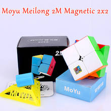 Moyu meilong M magnetic 2x2x2 magic cube 2x2 speed cube meilong 2M magnet 2x2x2 cubo magico 3x3x3 4x4x4 puzzle cube 5x5x5 2024 - buy cheap