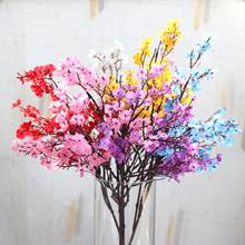 Gypsophila plum artificial flower white branches high quality baby breath fake flower long bouquet home wedding decoration autum 2024 - buy cheap